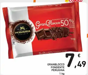 Granblocco fondente perugina 1 kg