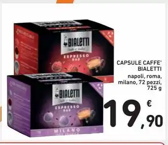 Spazio Conad Capsule di caffè bialetti offerta