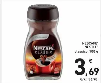 Spazio Conad Nescafè nestlé classico 100g offerta