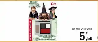 Spazio Conad Set make up naturale offerta