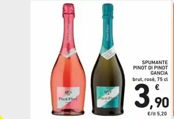 Spazio Conad Spumante pinot di pinot gancia 75 cl offerta