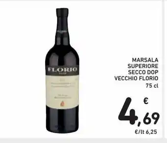 Spazio Conad Marsala superiore secco dop vecchio florio 75 cl offerta