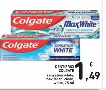 Spazio Conad Dentifricio colgate 75 ml offerta