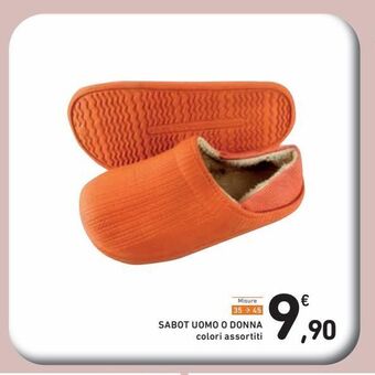 Spazio Conad Sabot uomo o donna offerta