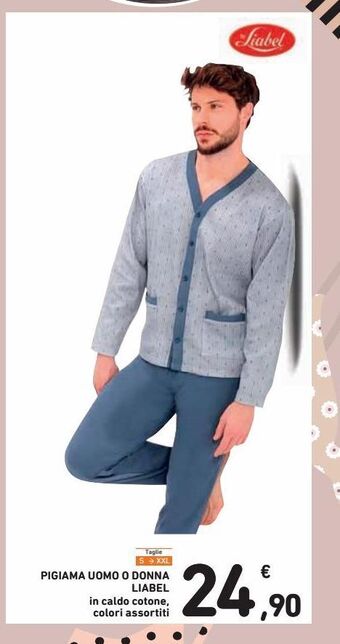 Pigiama uomo o donna liabel