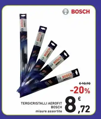 Spazio Conad Tergicristalli aerofit bosch offerta