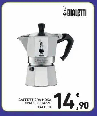 Spazio Conad Caffettiera moka express 2 tazze bialetti offerta