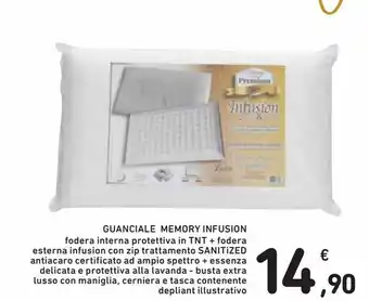 Spazio Conad Guanciale memory infusion offerta