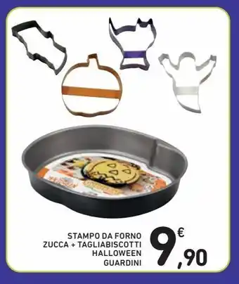 Spazio Conad Stampo da forno zucca + tagliabiscotti halloween guardini offerta