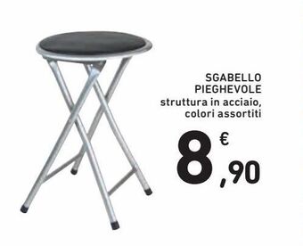 Spazio Conad Sgabello pieghevole offerta