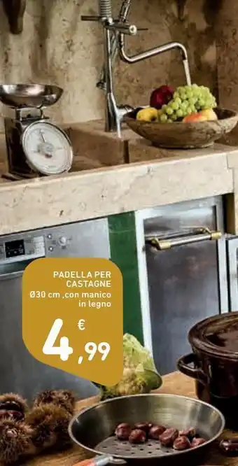 Spazio Conad Padella per castagne offerta