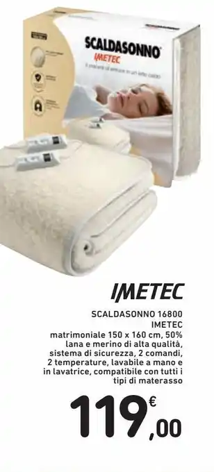 Spazio Conad Scaldasonno 16800 imetec offerta