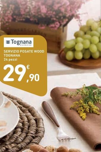 Spazio Conad Servizio posate wood tognana offerta