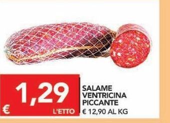TuoDi Salame ventricina piccante offerta