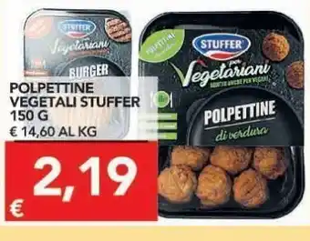 TuoDi Polpettine vegetali stufer offerta