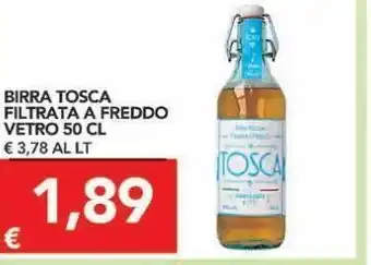 TuoDi Birra tosca filtrata a freddo vetro offerta