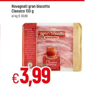 Famila Rovagnati gran biscotto Classico 130 g offerta