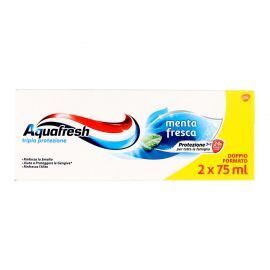 Franzy's 2pz dentifricio aquafresch tripla protezione 75ml offerta
