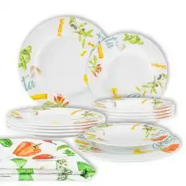 Franzy's Servizio piatti 12pz con tovaglia tognana offerta