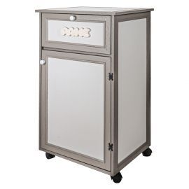 Franzy's Carrello teti con anta 48x38x87 tortora offerta