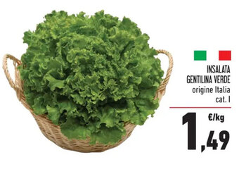 Conad Insalata Gentilina Verde offerta