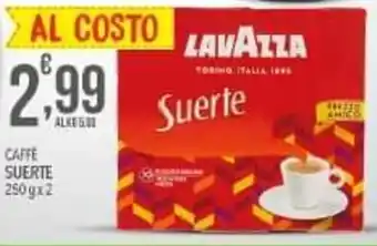 Iper Nonna Isa Lavazza Caffè Suerte 250 g x 2 offerta