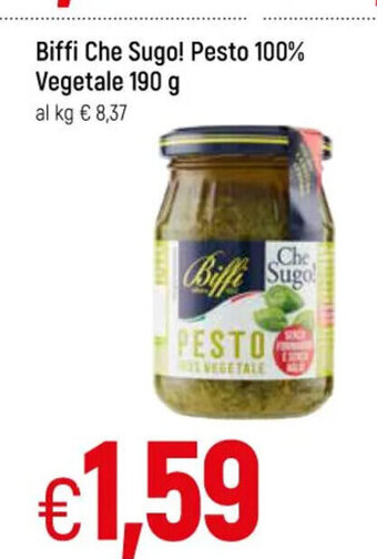 Famila Biffi Che Sugo! Pesto 100% Vegetale 190 g offerta