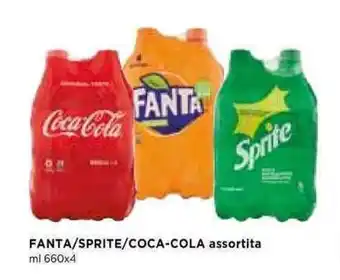 A&O Fanta/Sprite/Coca-Cola assortita ml 660x4 offerta