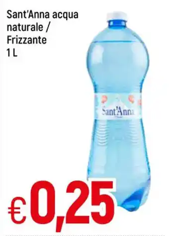 Famila Sant'Anna Acqua Naturale / Frizzzante 1 L offerta