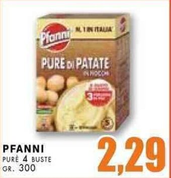 La Mimosa Supermercati Pfanni Purè 4 Buste gr. 300 offerta