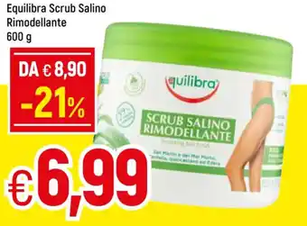 Famila Equilibra Scrub Salino Rimodellante 600 g offerta