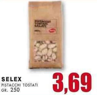 Selex Pistacchi Tostati gr. 250