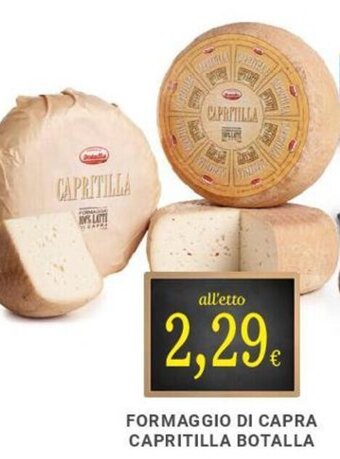 Doro Supermercati Formaggio Di Capra Capritilla Botalla offerta