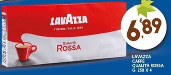 Sigma Lavazza Caffè Qualità Rossa g 250 x 4 offerta