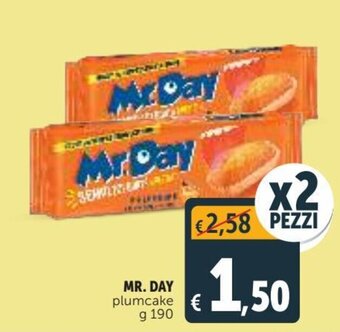 Deco Supermercati Mr. Day plumcake g 190 offerta