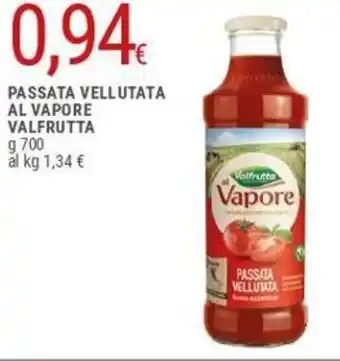 Doro Supermercati Valfrutta Passata Vellutata Al Vapore g 700 offerta