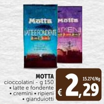 Deco Supermercati Motta cioccolatini g 150 offerta