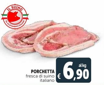 Deco Supermercati Porchetta fresca di suino italiano offerta