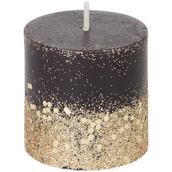 Action Mini candela con glitter offerta