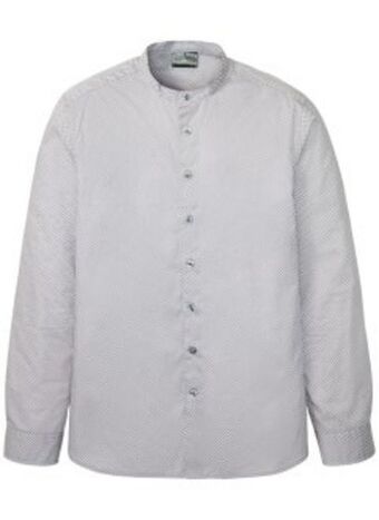 Bonprix Camicia a maniche lunghe con colletto alto slim fit offerta