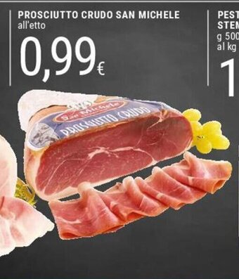 Doro Supermercati Prosciutto Crudo San Michele offerta