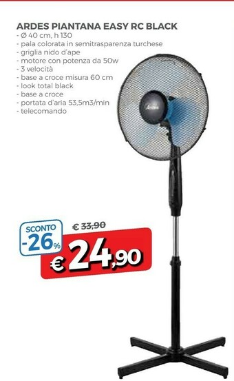 DPiù Ardes Ventilatore offerta
