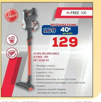 Euronics Scopa elettrica offerta