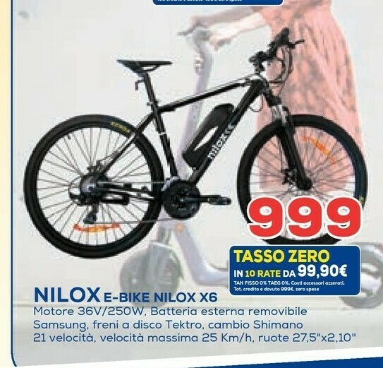 Nilox X6 offerta di Euronics