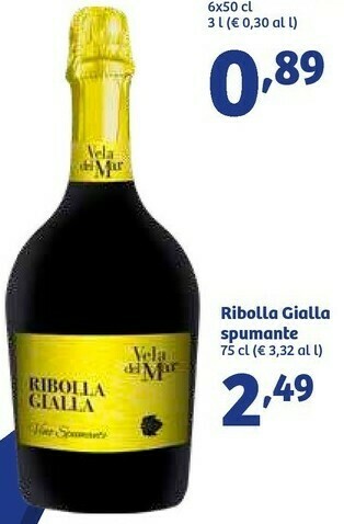 In'S Mercato Ribolla gialla Spumante offerta