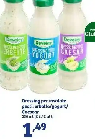 In'S Mercato Develey Salsa offerta