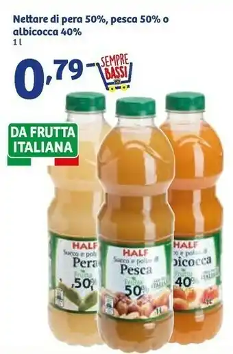 In'S Mercato Half Succo E Polpa Di Pesca 1000 G(ml) offerta