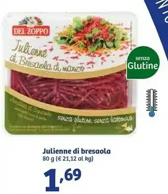 In'S Mercato Del zoppo Bresaola offerta