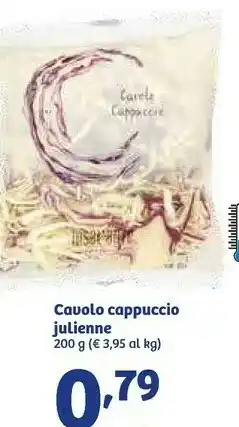 Cavolo Cappuccio Julienne 200 G