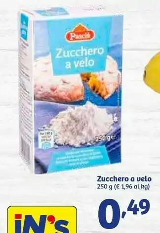 In'S Mercato Pascià Zucchero A Velo 250 G offerta
